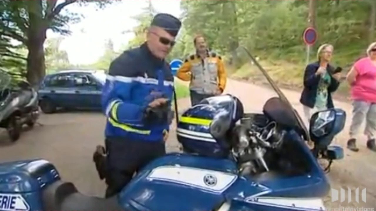 Le travail de la Gendarmerie au Tour Alsace