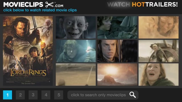 The Lord of the Rings: The Return of the King Official Trailer #1 - (2003) HD