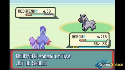 Pokémon Saphir : Combat contre la Team Aqua