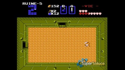 Soluce Zelda 1 NES - 2ème Quête : Donjon 5