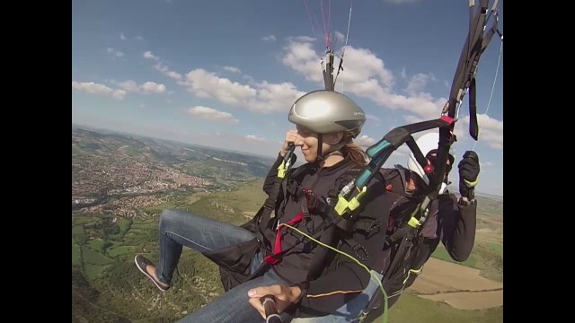 baptême parapente biplace sur Millau