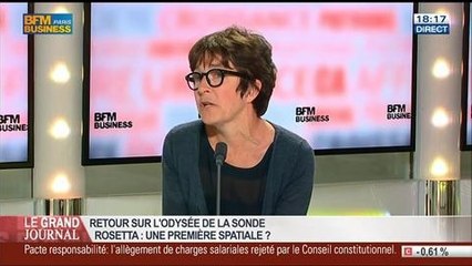 Dominique Bockelée-Morvan, directrice de recherche du CNRS à l'Observatoire de Paris, dans Le Grand Journal – 06/08 1/7