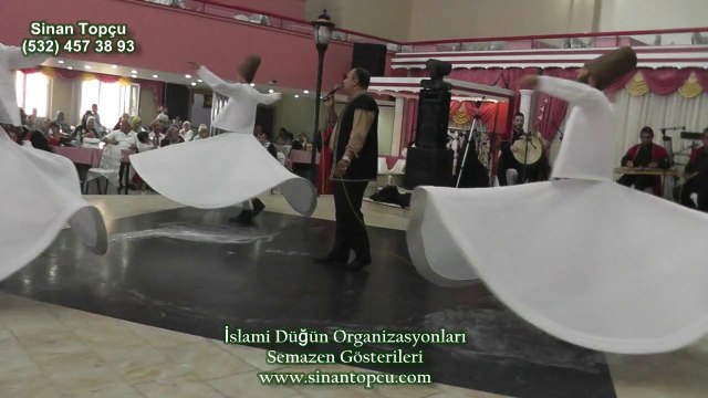 Sinan Topçu Afyon Semazen Grubu ile afyon yasemin düğün salonu programı