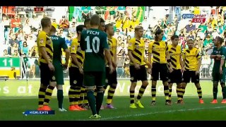 Śląsk Wrocław - Borussia Dortmund 0:3 All Goals & Highlights 06.08.2014