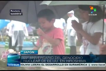 Japón y el mundo conmemoran el holocausto nuclear de Hiroshima
