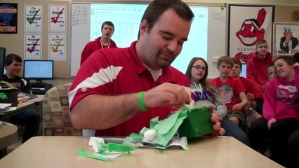 Opening chip packages for the Pringle's Challenge.
