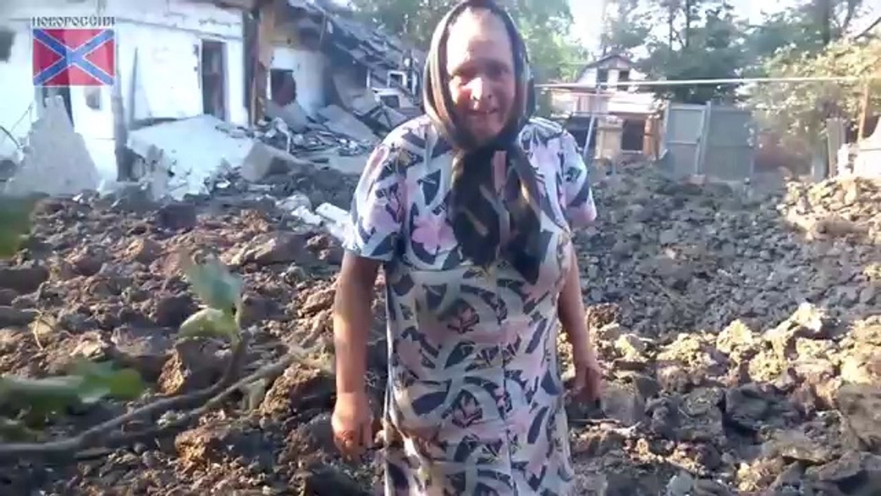 Шахтерск. 4 августа. Удар по жилому сектору
