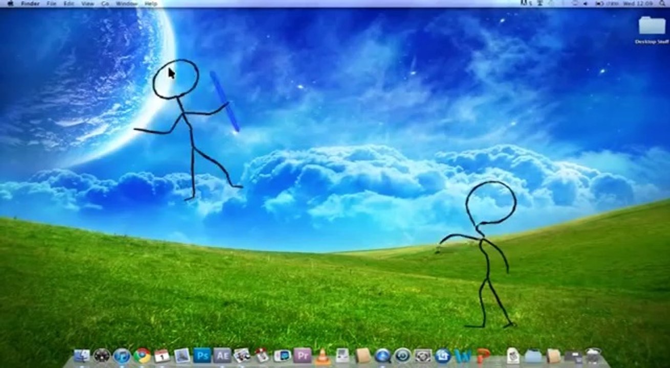 Stick Men Stop Motion.