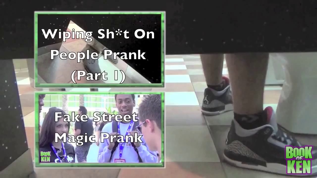 Wiping Poop on People Prank (Part 2) Pranks Gone Wrong Pranks 2014