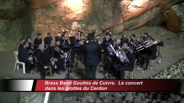 Concert Gouttes de Cuivre dans les Grottes du Cerdon