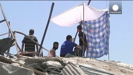 À Gaza ville, le quartier de Shajaya n'est plus qu'un monceau de ruines