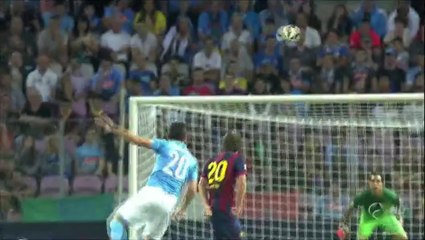 Napoli - Barcelona 1-0, Džemaili, 06.08. HD