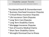 Disability Legal Disability Lawyer in Toronto