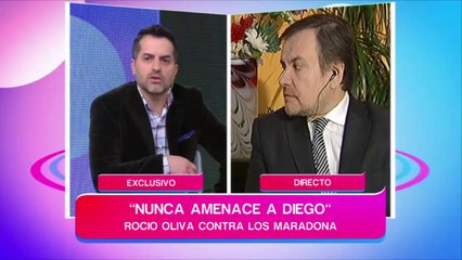 Rocío Oliva contra los Maradona