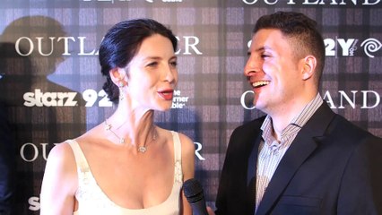 Caitriona Balfe On the Red Carpet for Starz "Outlander"