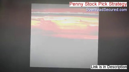 Penny Stock Pick Strategy Download Free [Legit Download]