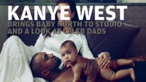 Kanye West Brings Baby North to the Studio