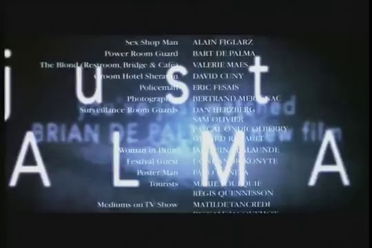 FEMME FATALE - Trailer ( 2002 )