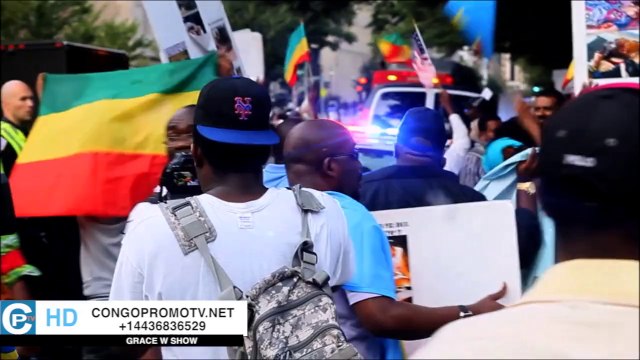 Les combattants des USA ont organisé une grande manifestation contre KABILA à Washington1