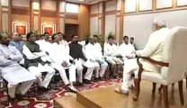PM Narendra Modi meets BJP MPs from Maharashtra and Goa