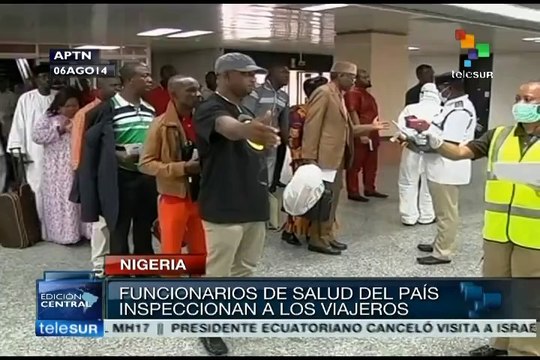 Nigeria redobla medidas de detección del ébola en viajeros extranjeros