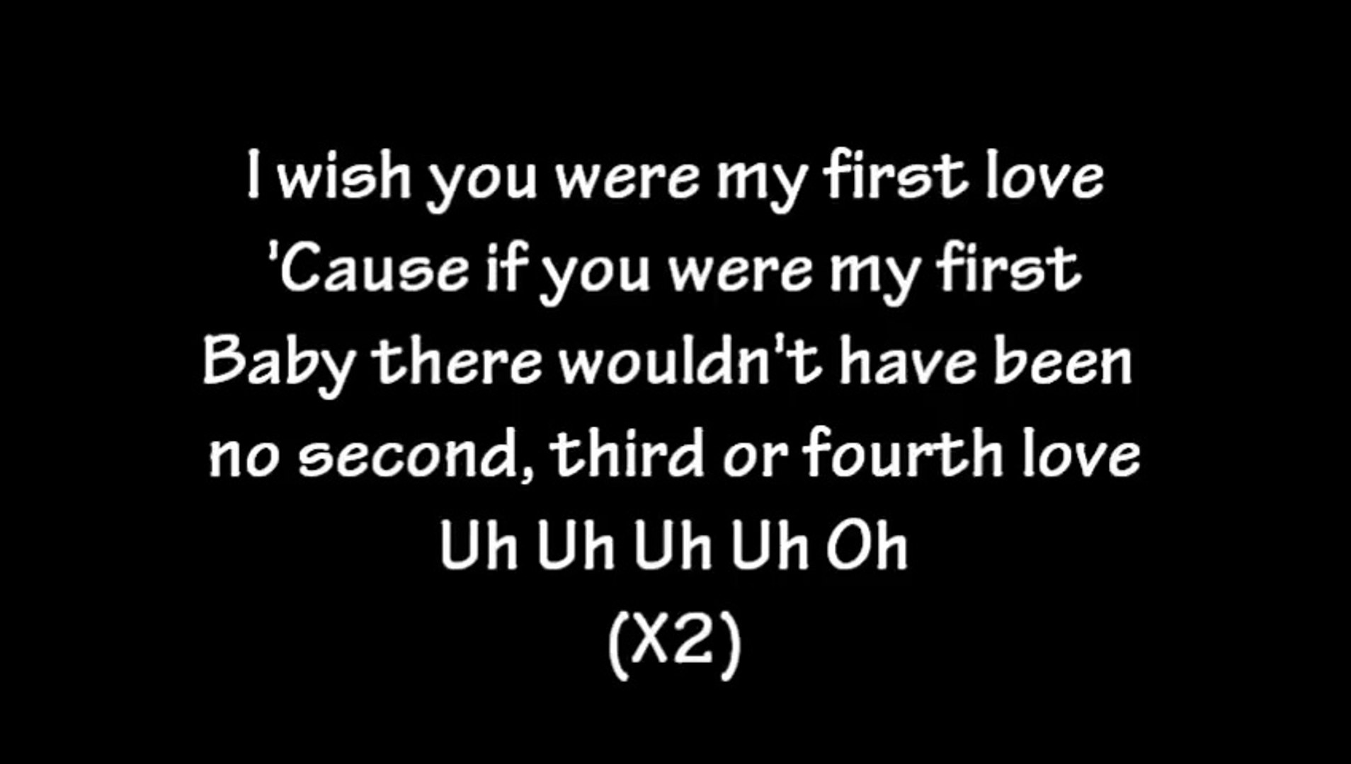 ⁣Jennifer Lopez - First Love Lyrics