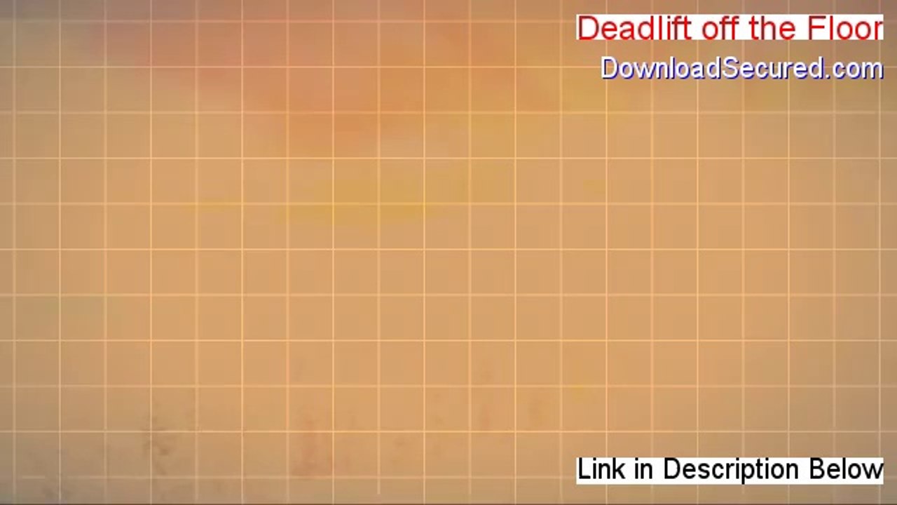 Deadlift off the Floor Reviewed - sumo deadlift off the floor