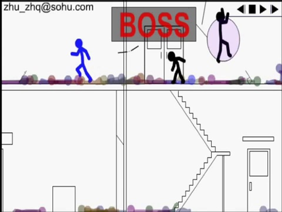 Videos of stick figure fighting - Xiao Xiao 3