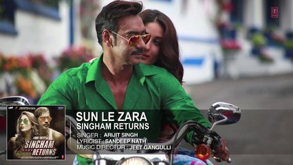Sun Le Zara Full Video Song HD - Singham Returns