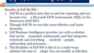 Sap bi/bw Training Certification & Classes Training In Usa,UK