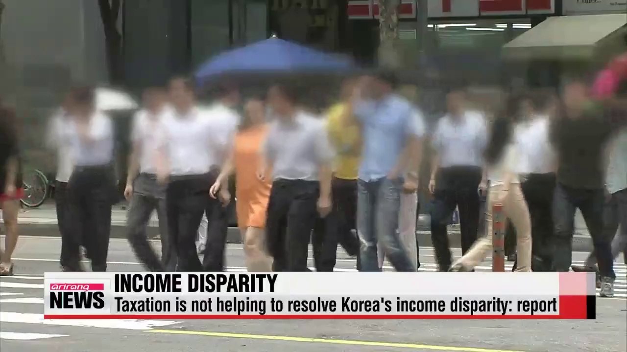 Korea's income disparity after taxation high among OECD nations