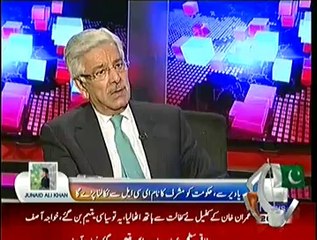 Khawaja Asif About Imran Khan