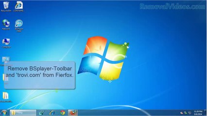 Remove BS.Player-Toolbar and 'Trovi.com' from IE&Fierfox.