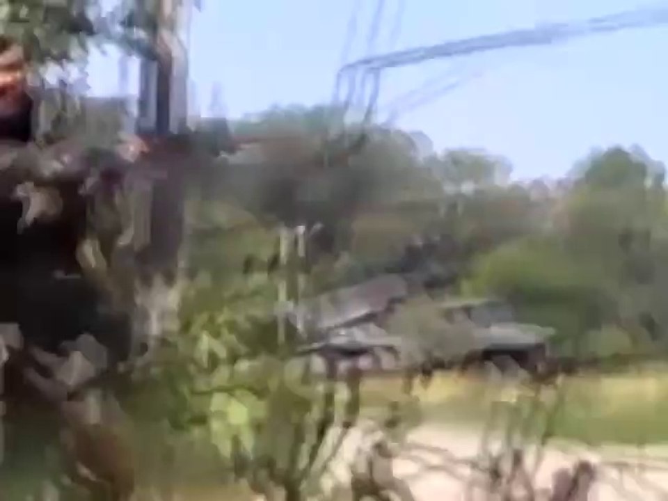 А в чистом поле система "Град"