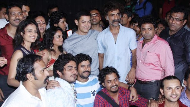 Aamir Khan @ Screening Of Marathi Film Saturday Sunday !