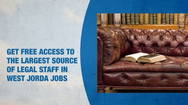 Legal Staff Jobs in West Jordan
