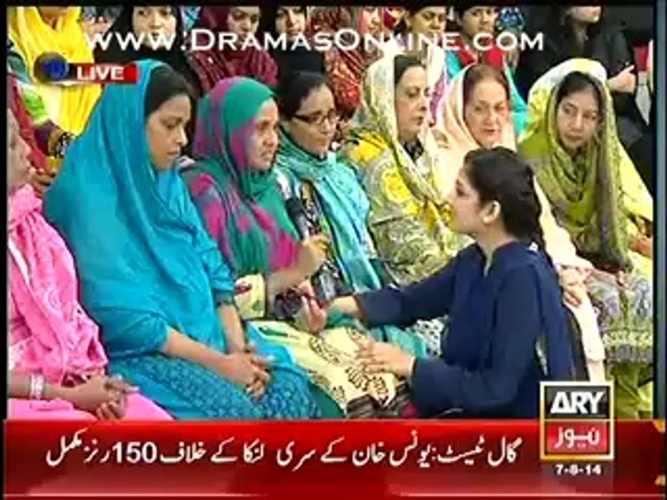 Dr Moiz Hussain on Ary News 7 August 2014 Part (6)