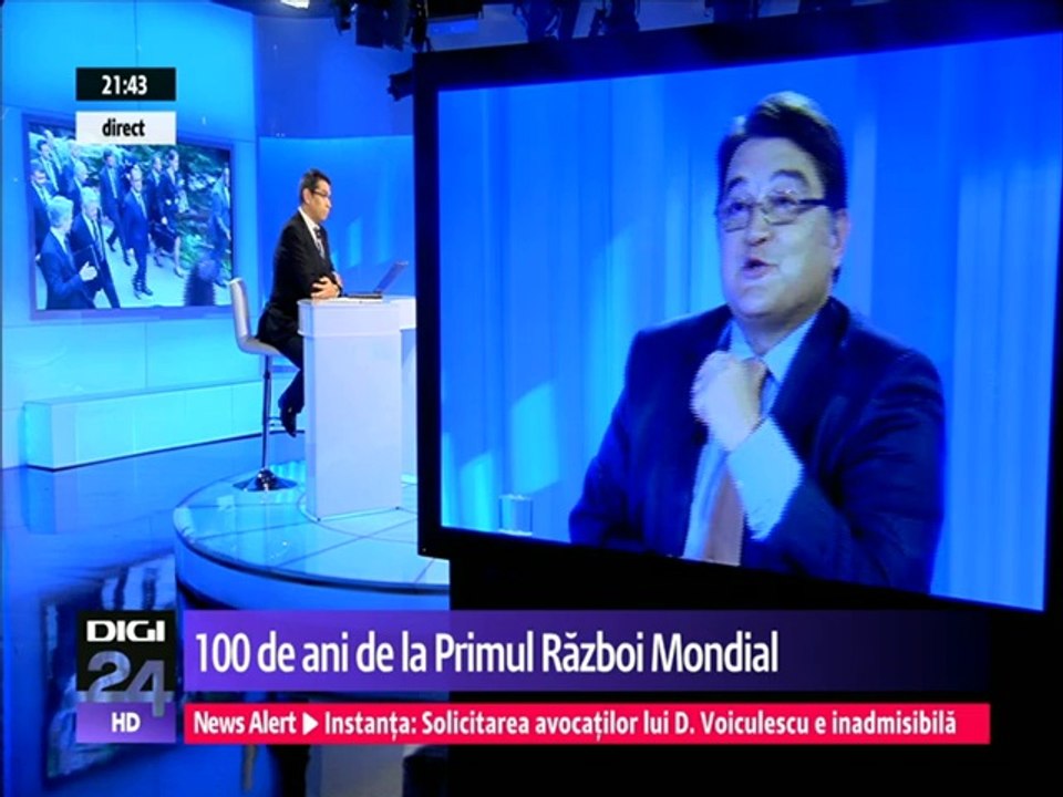 PRIMUL RAZBOI MONDIAL - 100 DE ANI - Emil Hurezeanu la Digi 24