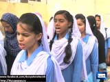 Dunya News - Students ignore hurdles; reach school to quench thirst of education