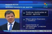Fomentar el secto agrario será uno de los principales retos de Santos