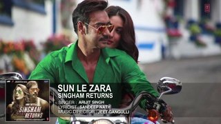 Singham Returns Songs- Sun Le Zara Full Audio Song - Arijit Singh - Jeet Gangulli - Video Dailymotion