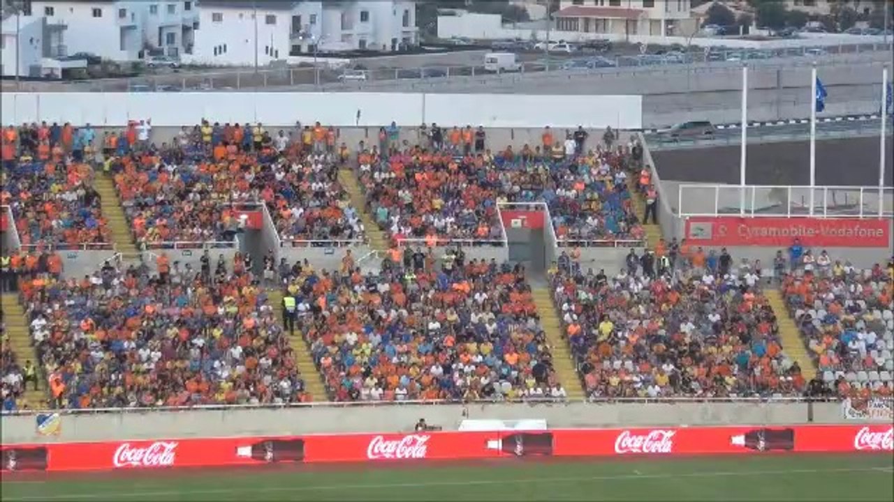 ΑΠΟΕΛ-Ελσίνκι-φίλαθλοι σφυρίγματα για Ελσίνκι