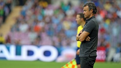 Luis Enrique: "Sólo puedo destacar cosas positivas"