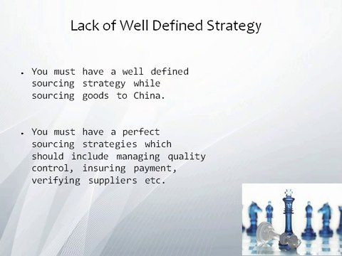 Mistakes Made by Sourcing Companies