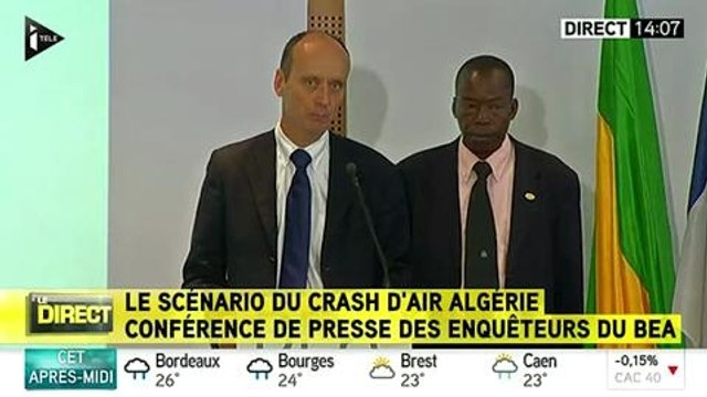 Crash Air Algérie : les données d'une des boîtes noires «inexploitables»