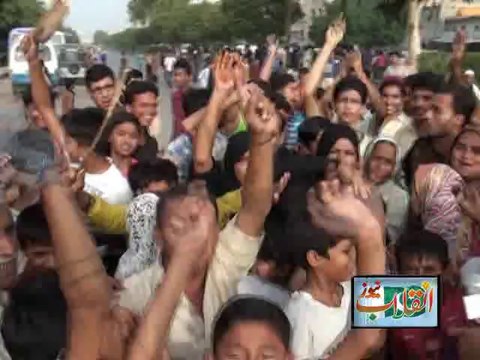 Peoples Doing Protest On Loadshedding Issue In karachi.