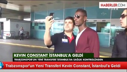 Trabzonspor'un Yeni Transferi Kevin Constant, İstanbul'a Geldi