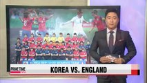 Korea draws first Group C match against England
