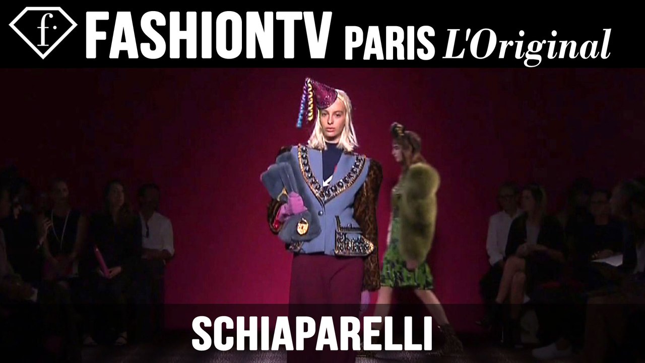 Schiaparelli Haute Couture Fall/Winter 2014-15 EXCLUSIVE | Paris Couture Fashion Week | FashionTV
