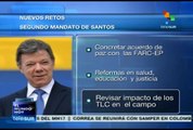 Juan Manuel Santos impulsará el agro en Colombia en su segundo mandato
